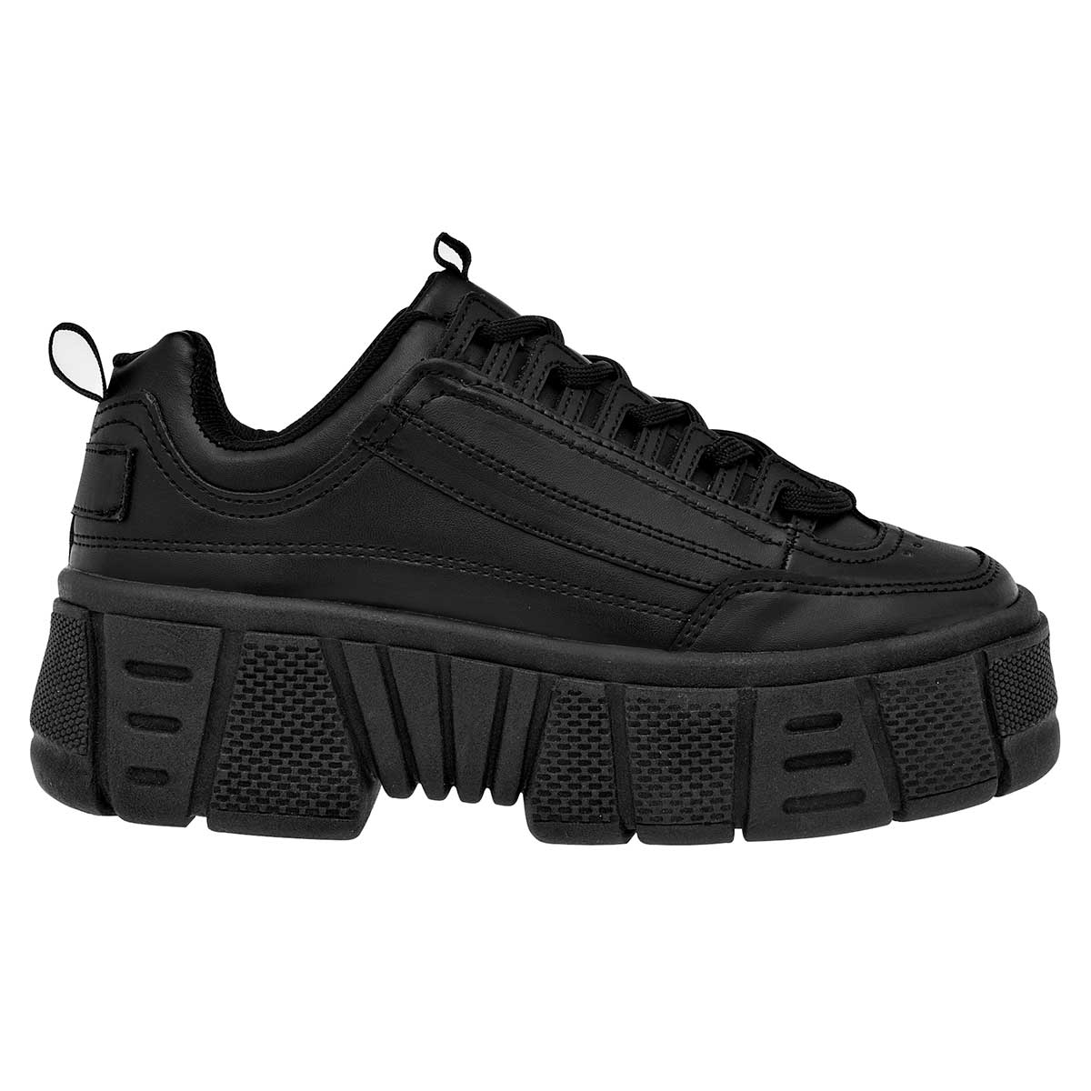 Tenis tipo deportivo Exterior Piel sintética Color Negro Para Mujer De Daddy