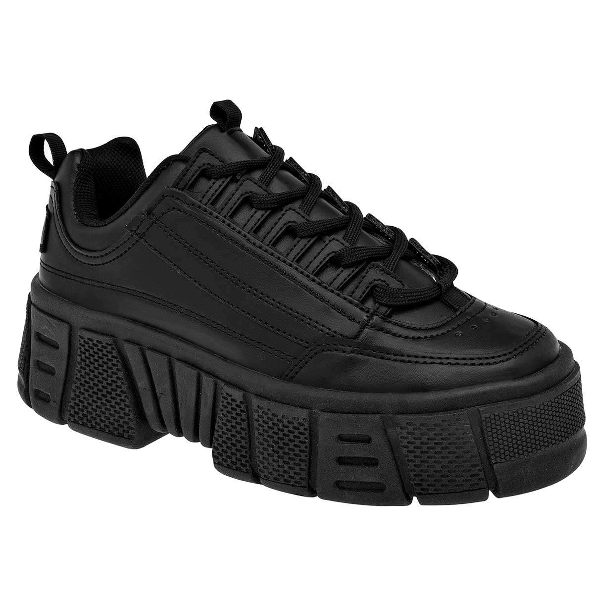 Tenis tipo deportivo Exterior Piel sintética Color Negro Para Mujer De Daddy