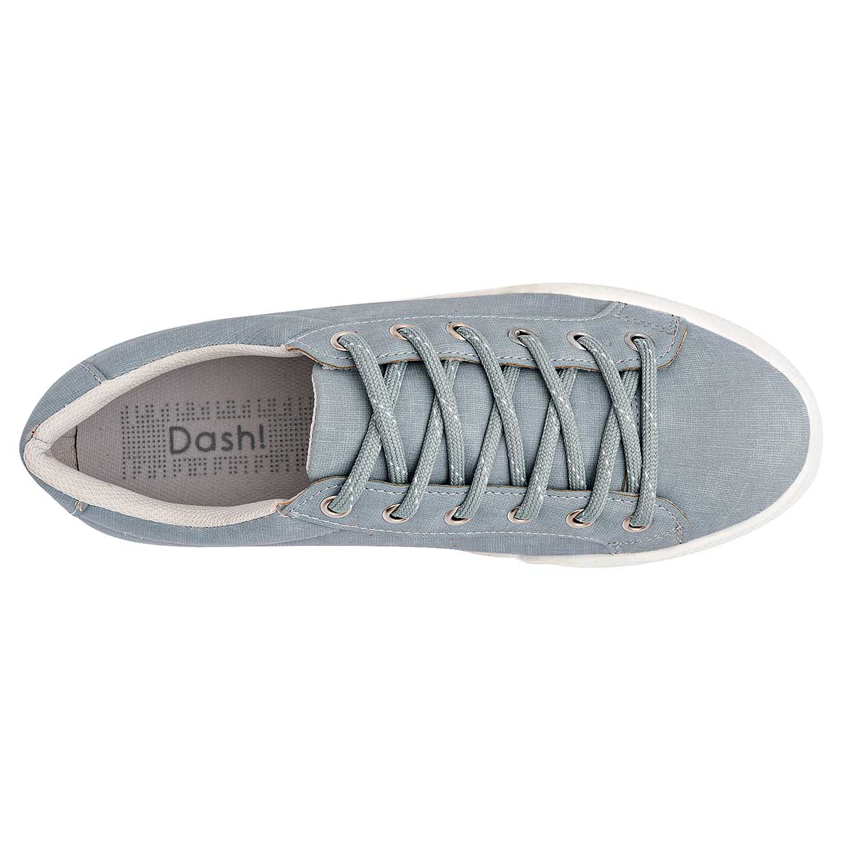 Tenis con cordones Exterior Sintético Color Azul Para Mujer De Dash