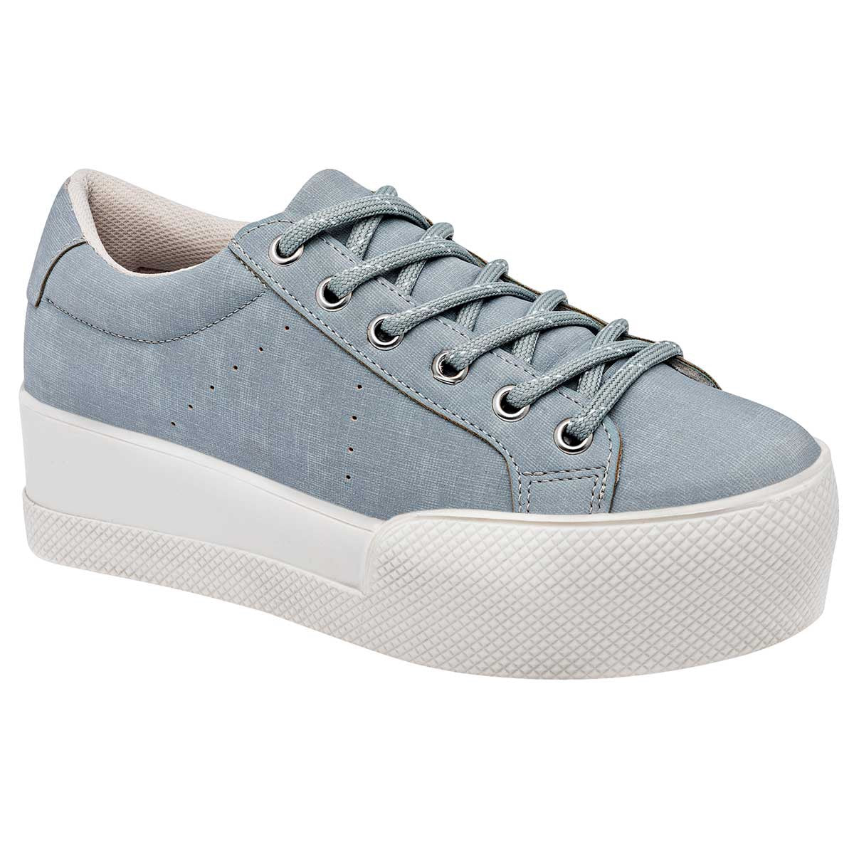 Con cordones Exterior Sintético Color Azul Para Mujer De Dash