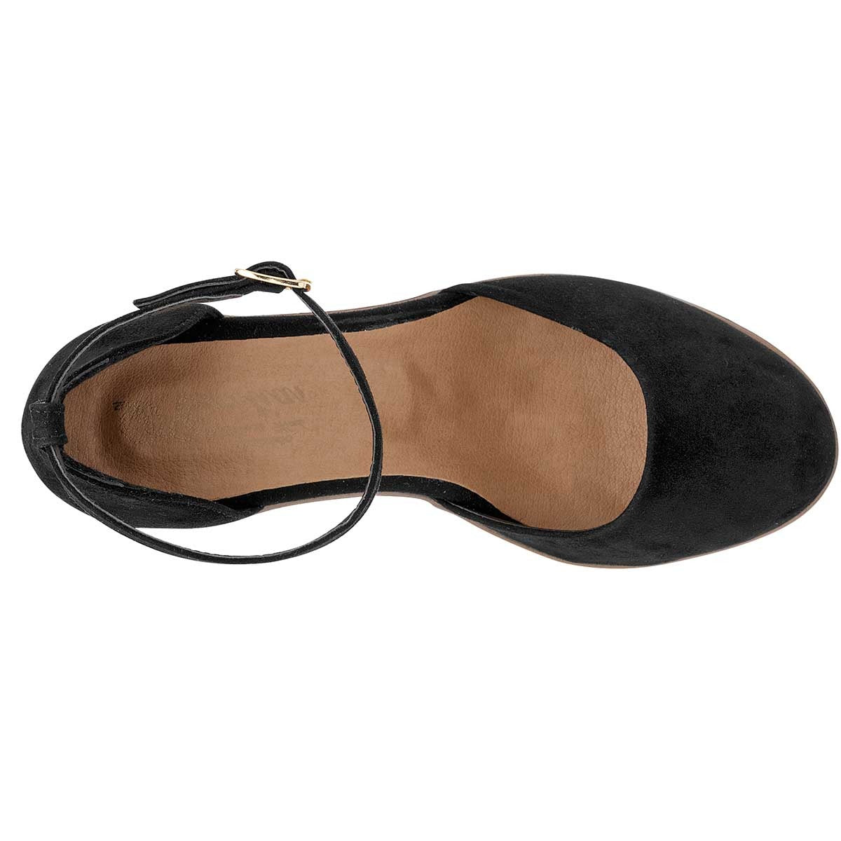 Sandalias con tacón Exterior Sintético Color Negro Para Mujer De D'Cristian