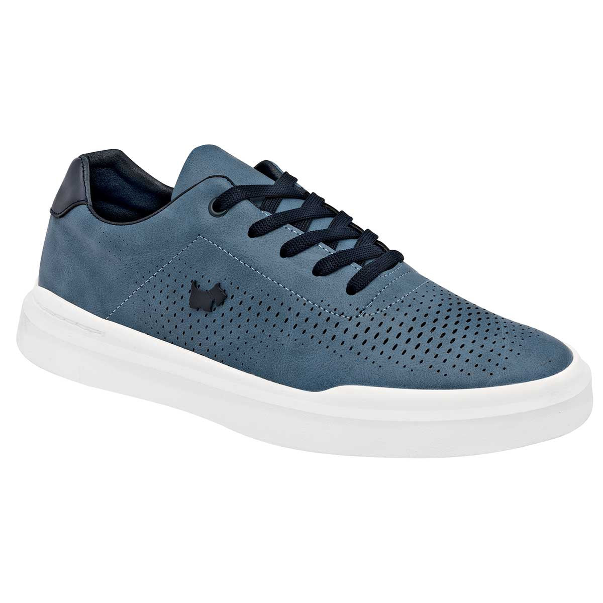 Con cordones Exterior Sintético Color Azul Para Hombre De Ferrioni