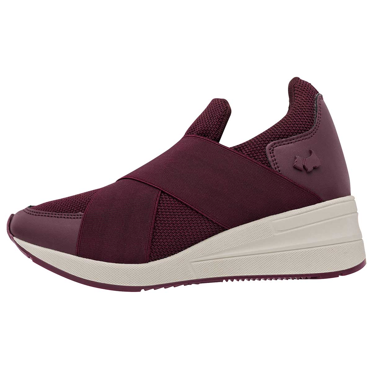 Tenis tipo deportivo Exterior Sintético Color Vino Para Mujer De Ferrioni