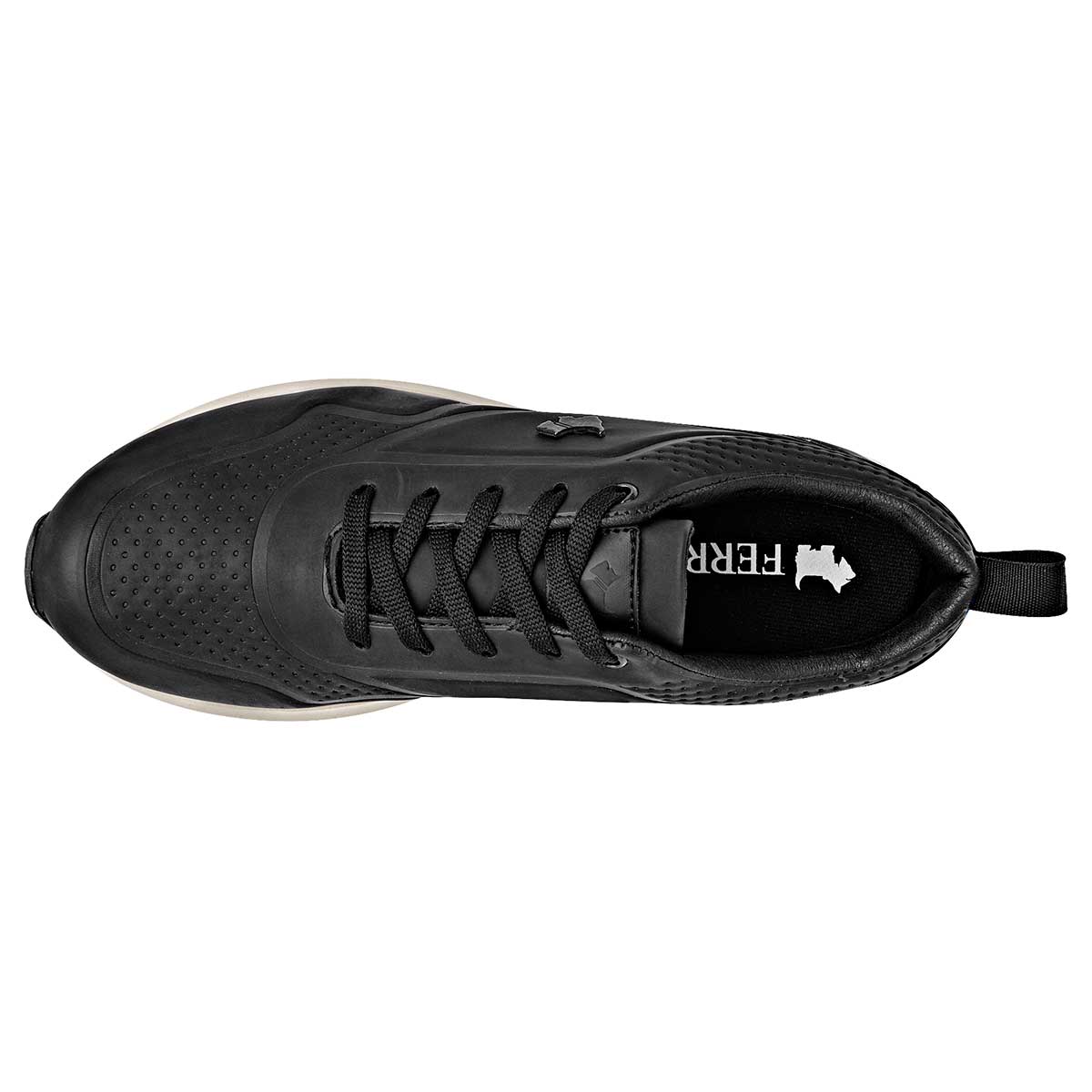 Tenis tipo deportivo Exterior Sintético Color Negro Para Mujer De Ferrioni