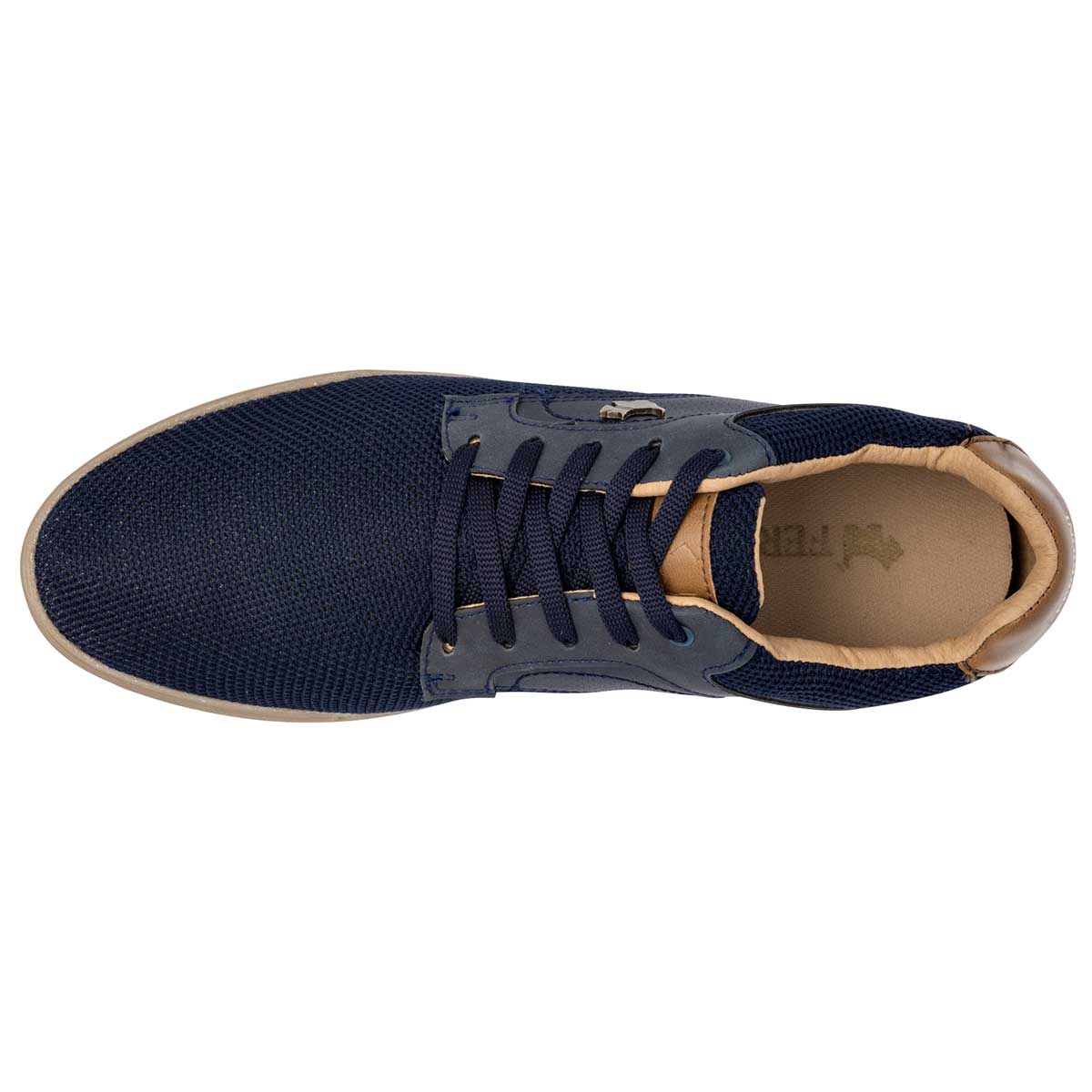 Tenis con cordones Exterior Textil Color Marino Para Hombre De Ferrioni