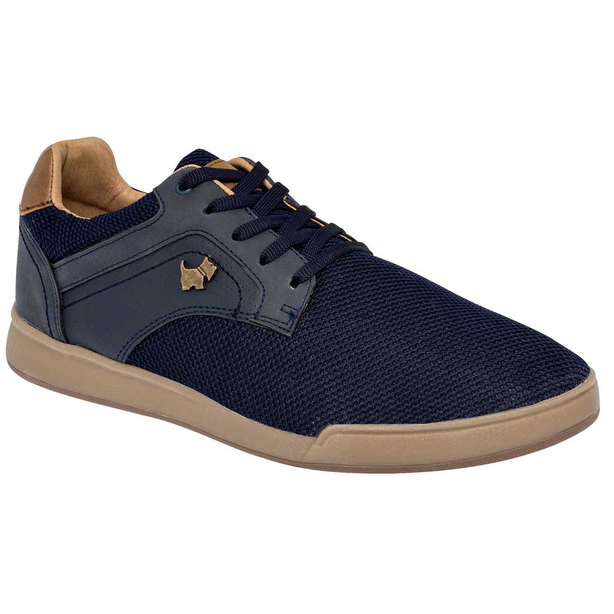 Con cordones Exterior Textil Color Marino Para Hombre De Ferrioni