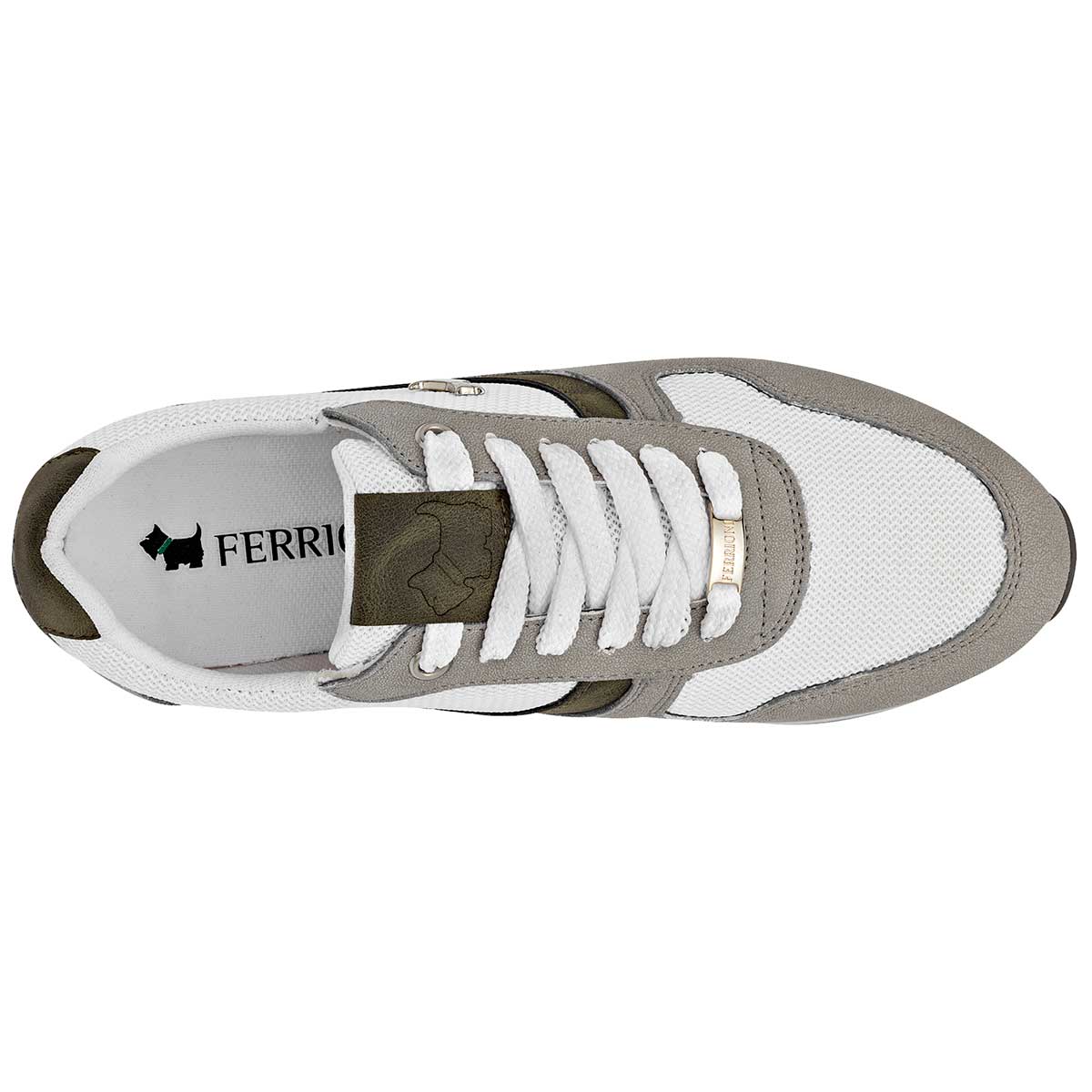 Tenis tipo deportivo Exterior Textil Color Blanco Para Mujer De Ferrioni