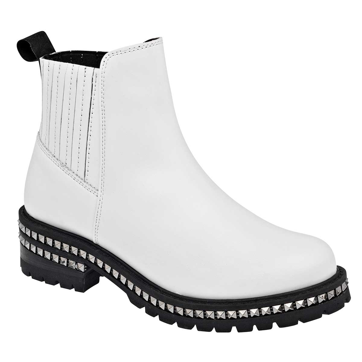 Bota casual Exterior Sintético Color Blanco Para Mujer De Gösh