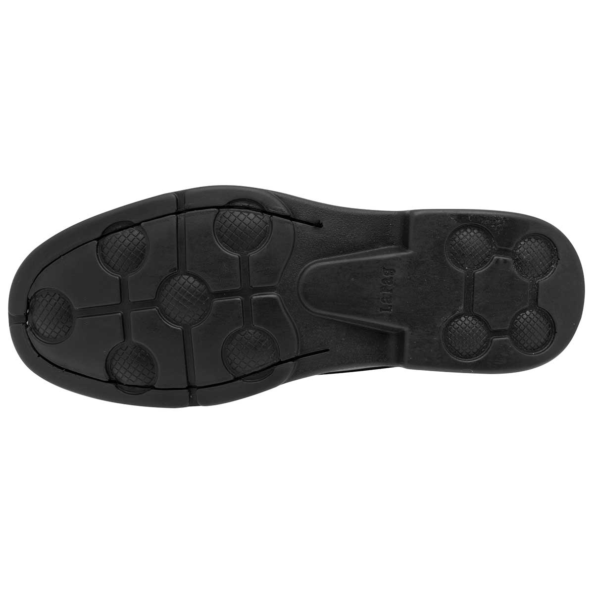 Confort y diabético Exterior Piel Color Negro Para Hombre De La Pag