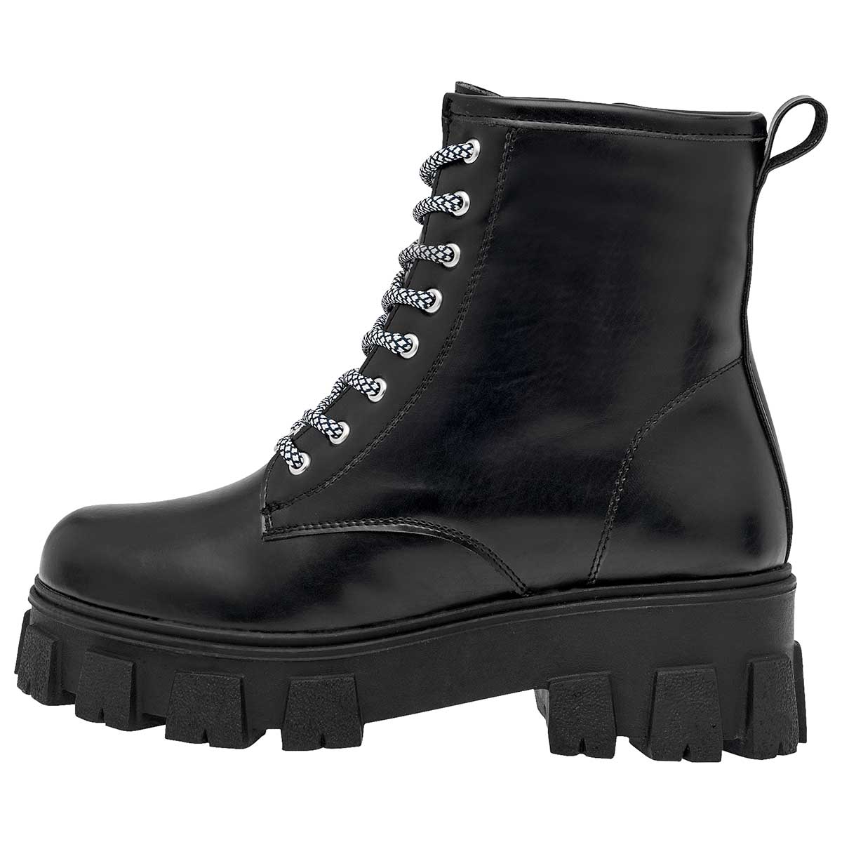 Bota casual Exterior Sintético Color Negro Para Mujer De RBCOLLECTION