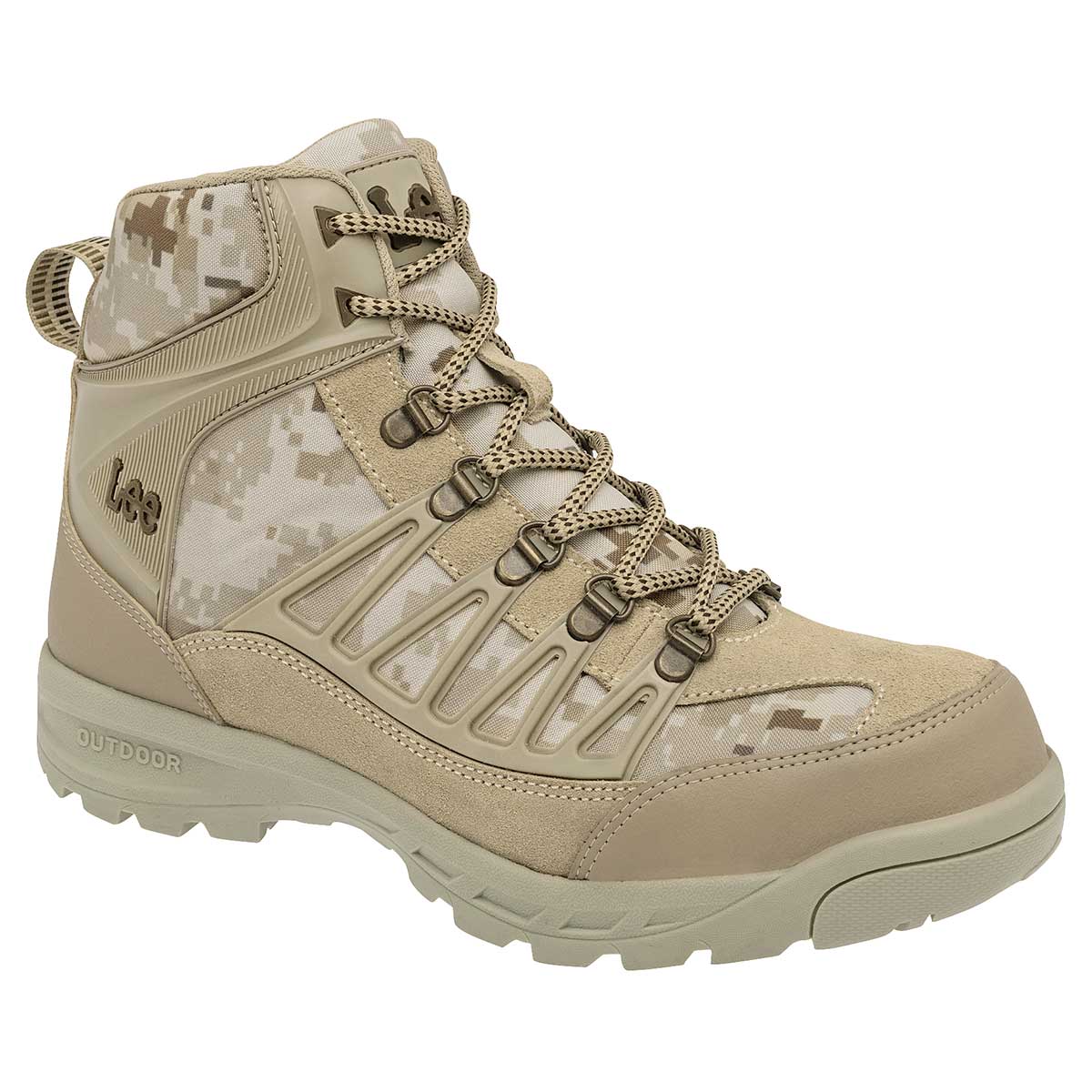 Botas industriales Exterior Piel Color Beige  Para Hombre De Lee