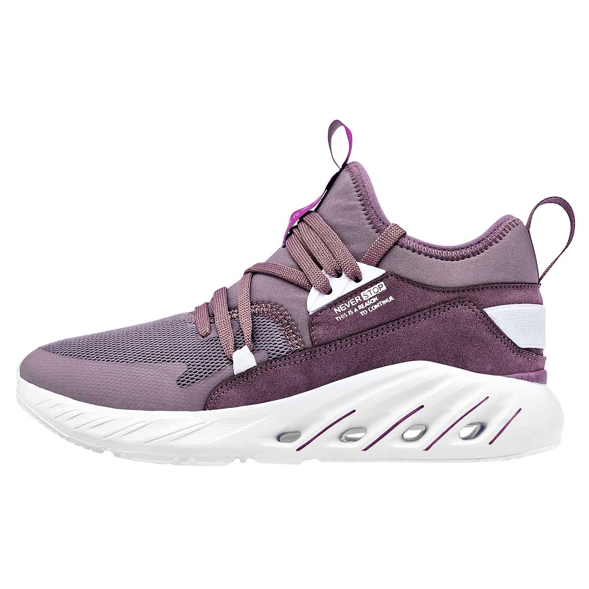 Tenis con cordones Exterior Textil Color Lila Para Mujer De RBCOLLECTION