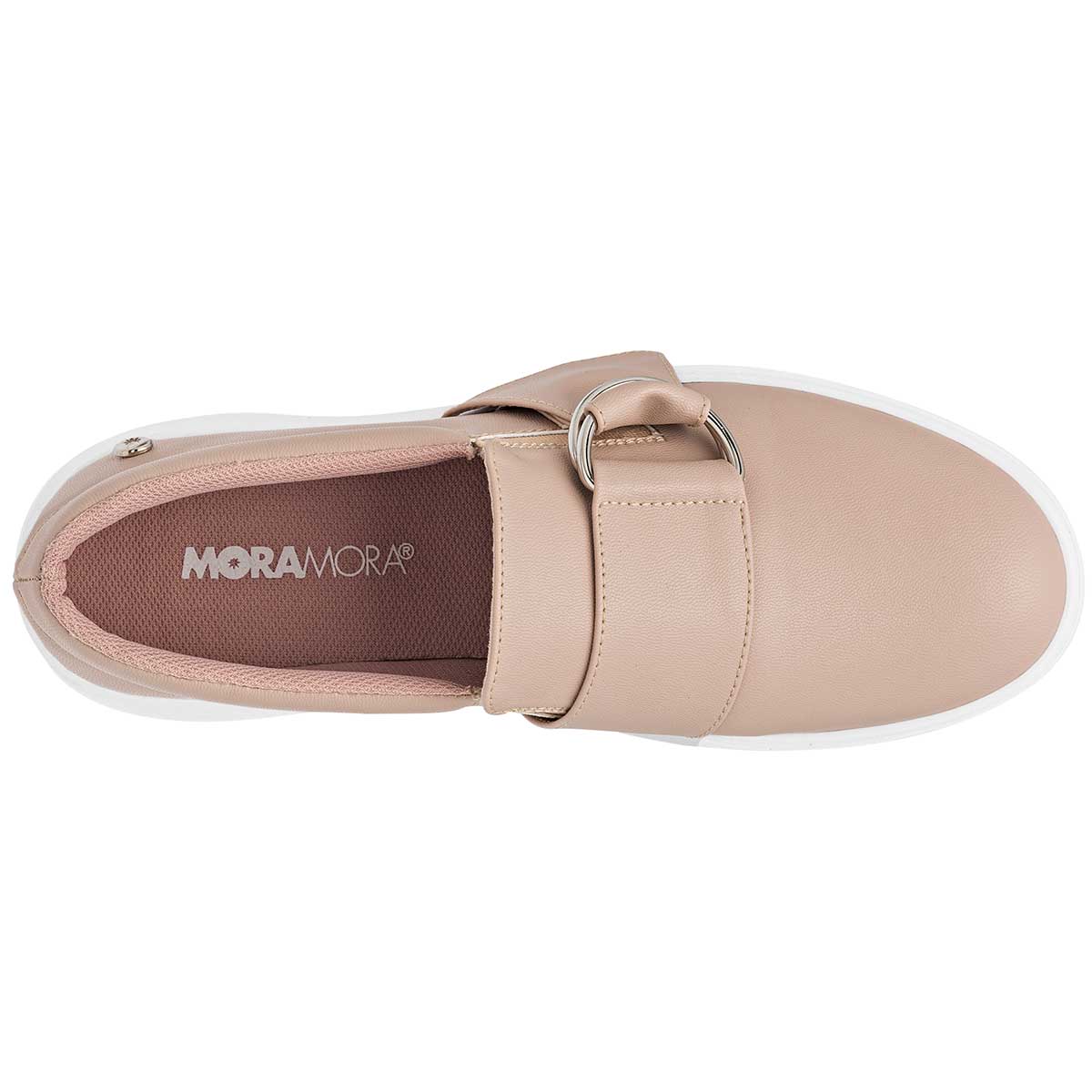 Tenis sin cordones Exterior Sintético Color Rosa Para Mujer De Moramora