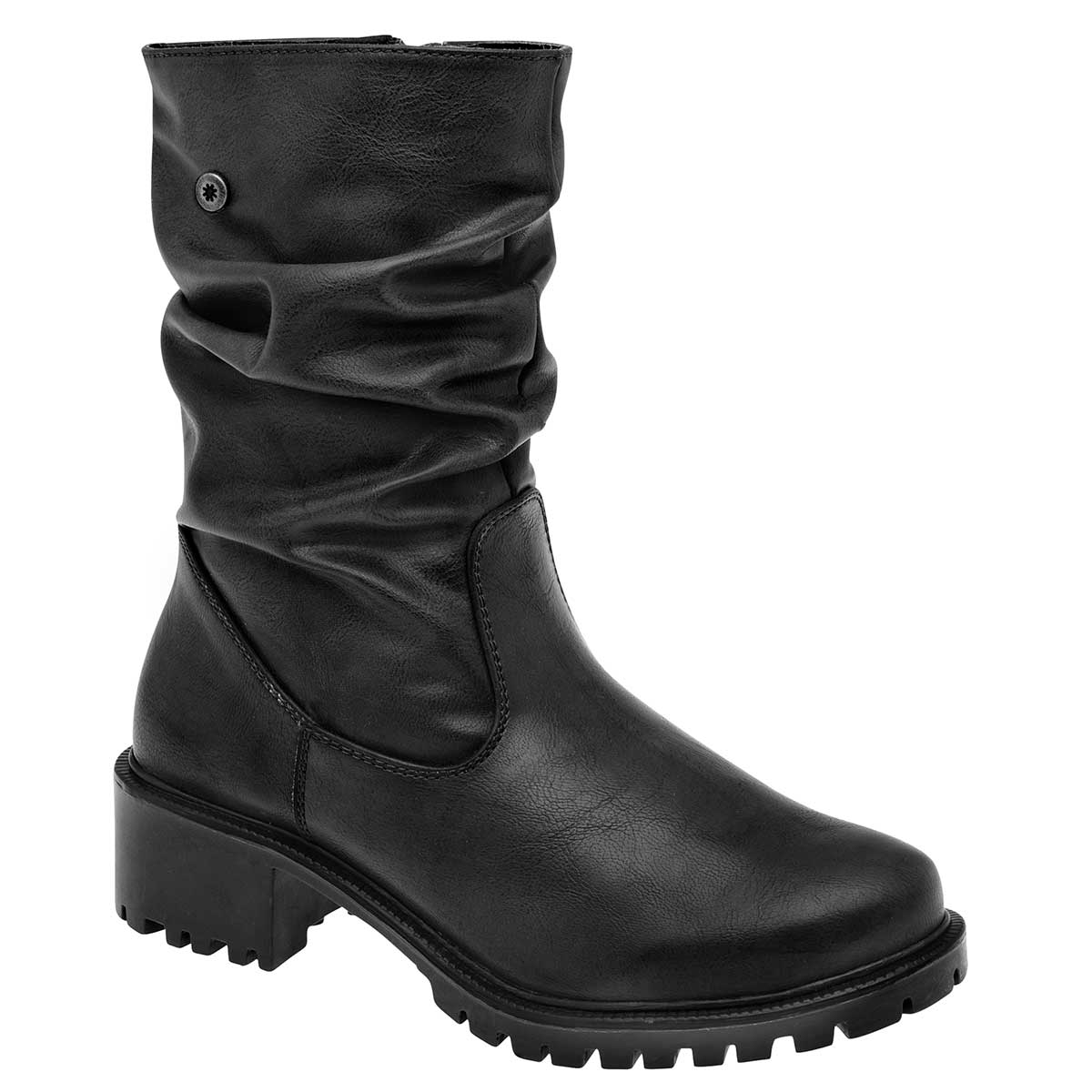 Bota casual Exterior Sintético Color Negro Para Mujer De Moramora