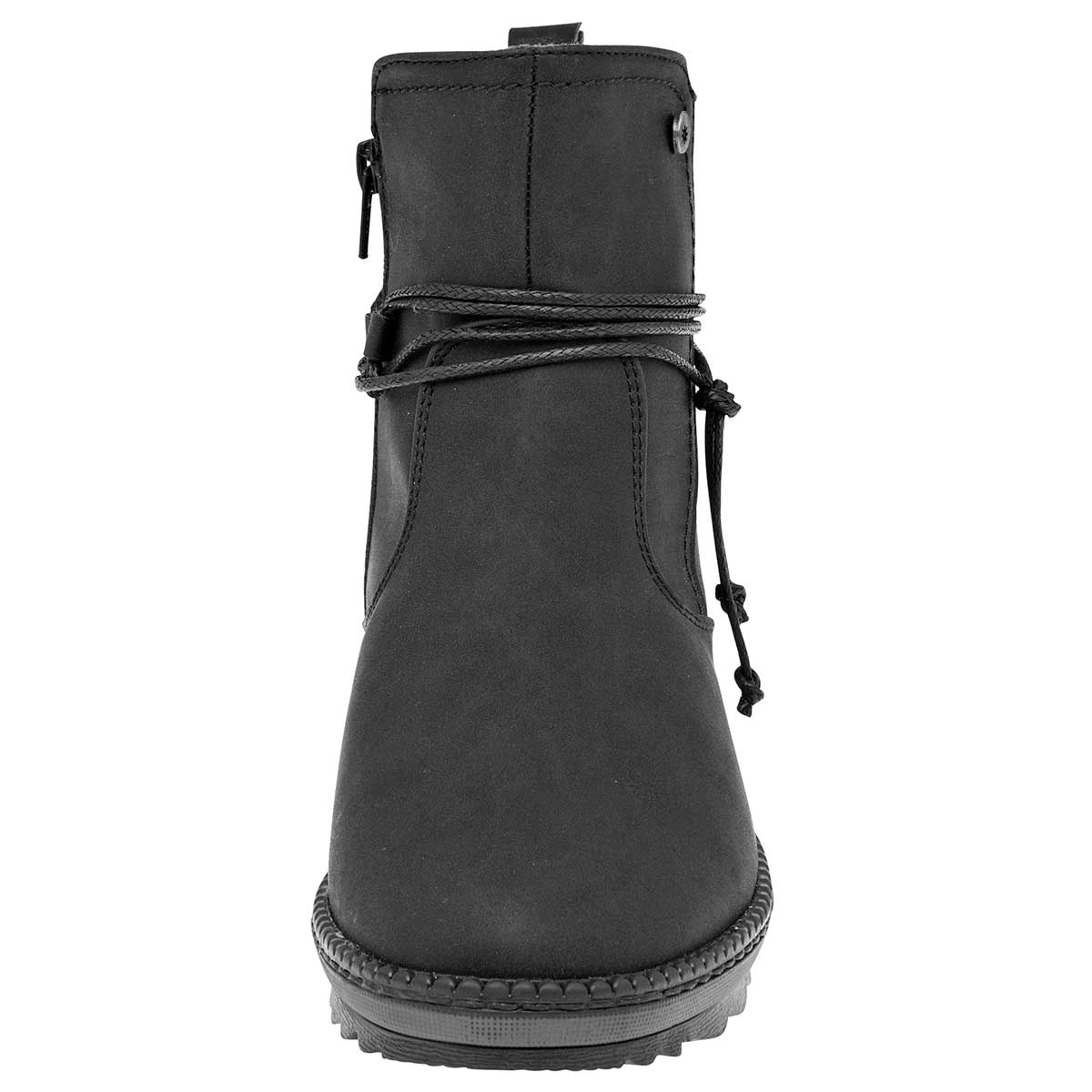 Bota casual Exterior Sintético Color Negro Para Mujer De Moramora