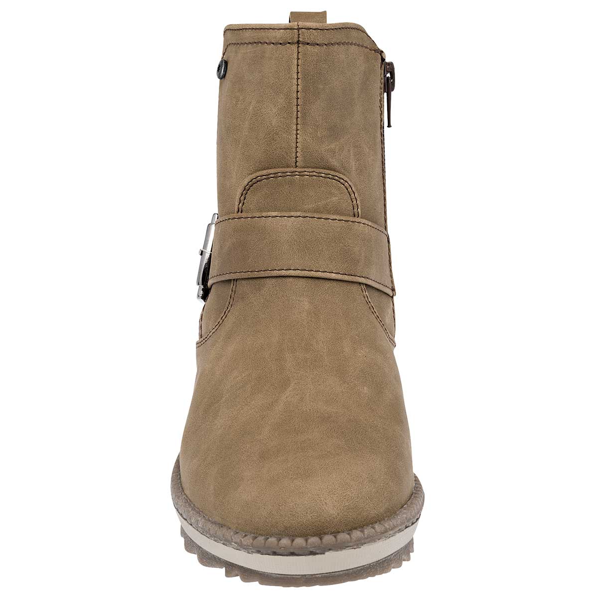 Bota casual Exterior Sintético Color Camel Para Mujer De Moramora