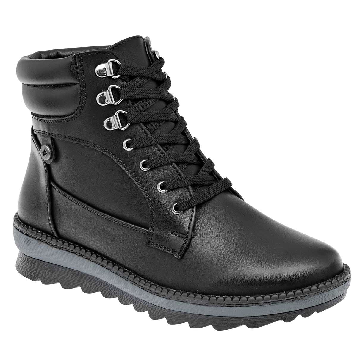 Bota casual Exterior Sintético Color Negro Para Mujer De Moramora