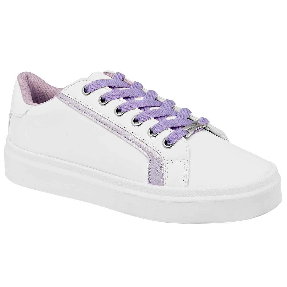 Con cordones Exterior Sintético Color Blanco Para Mujer De Moramora