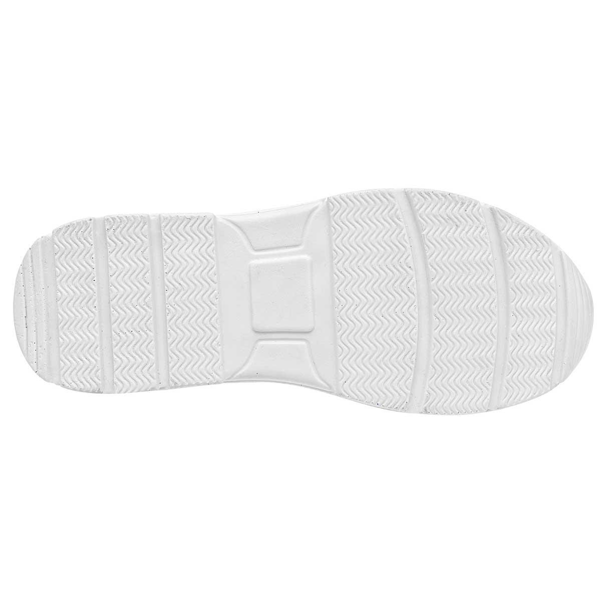 Tenis tipo deportivo Exterior Sintético Color Blanco Para Mujer De Moramora