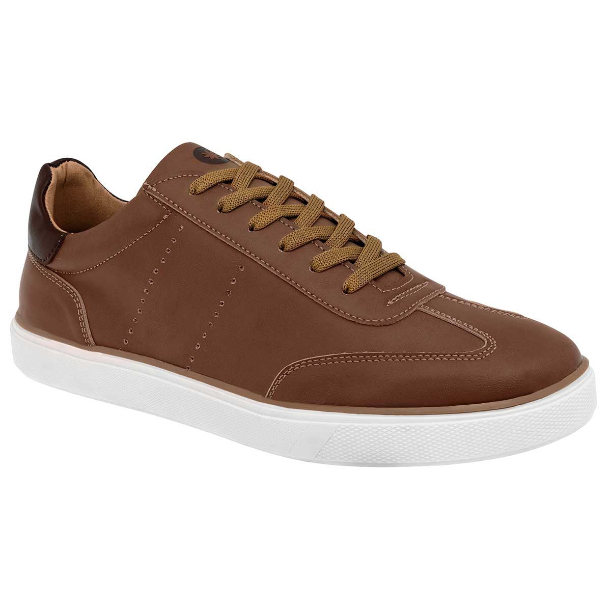 Con cordones Exterior Sintético Color Camel Para Hombre De Moramora