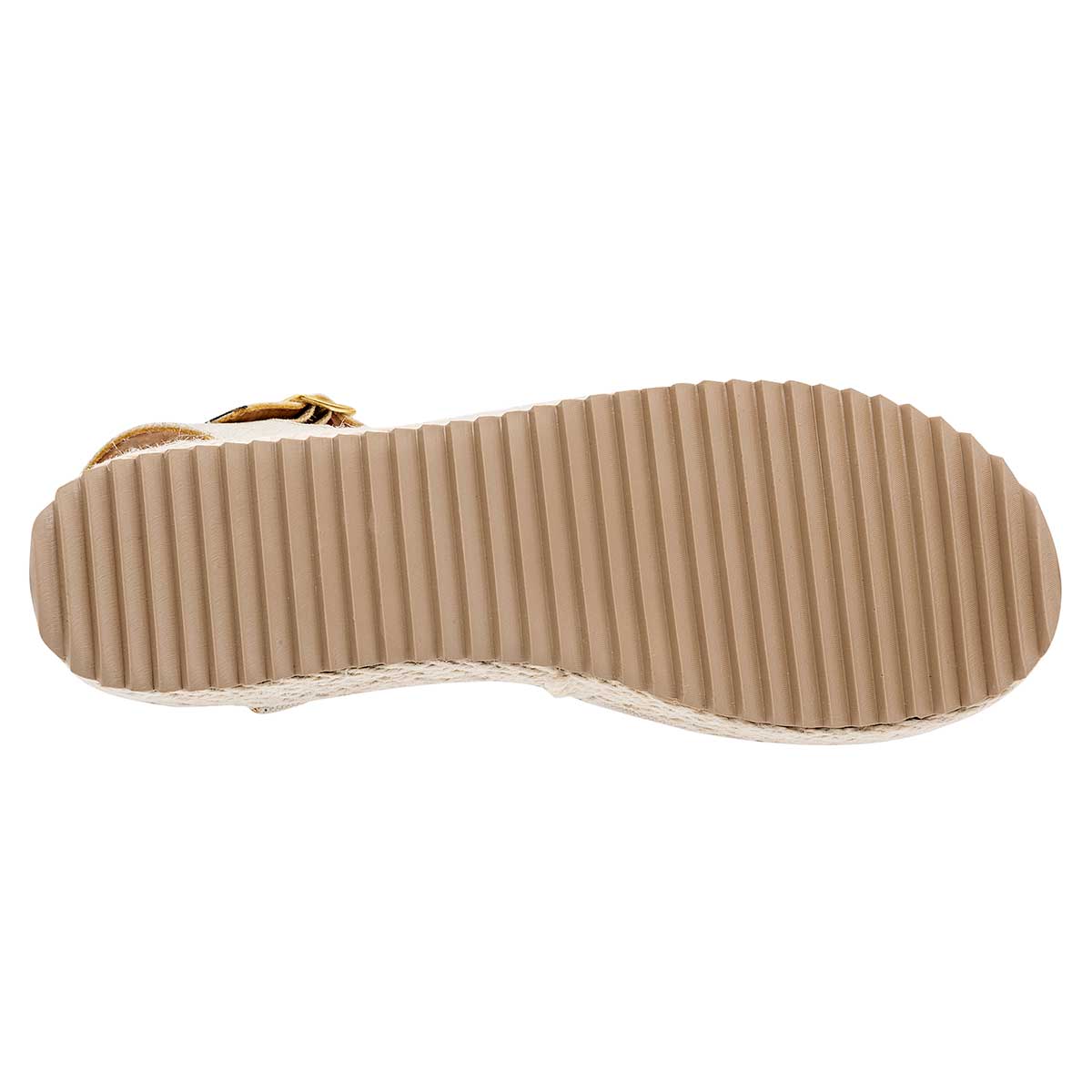 Sandalias Exterior Textil Color Beige  Para Niña De Moramora