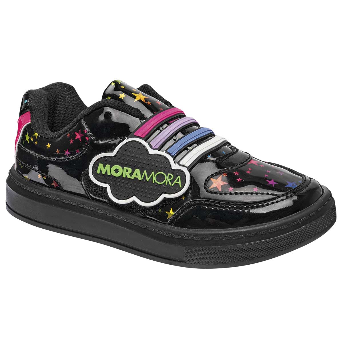 Tenis urbanos Exterior Sintético Color Negro Para Niña De Moramora