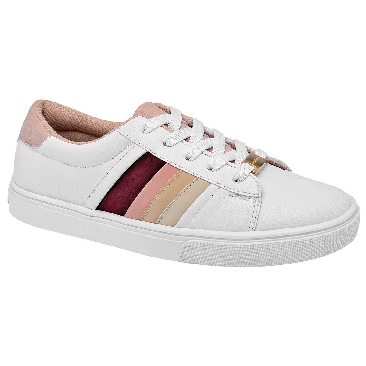 Con cordones Exterior Sintético Color Blanco Para Mujer De Moramora