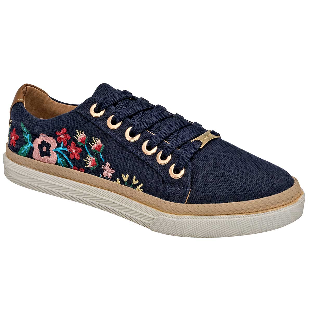 Con cordones Exterior Textil Color Marino Para Mujer De Moramora