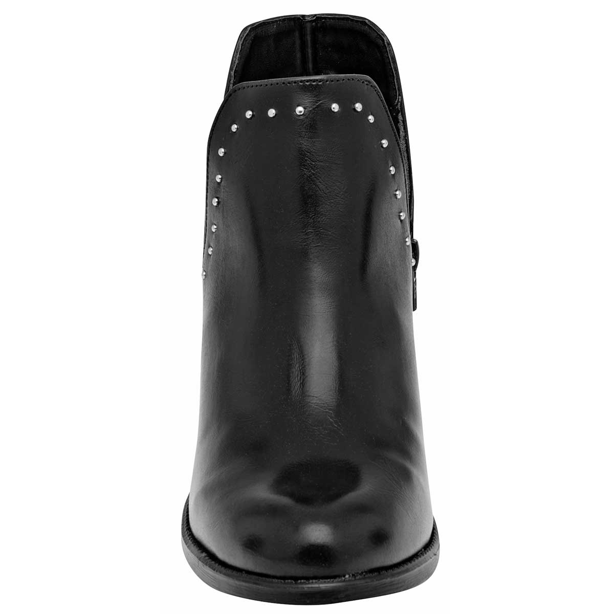 Botas tipo western Exterior Sintético Color Negro Para Mujer De Moramora