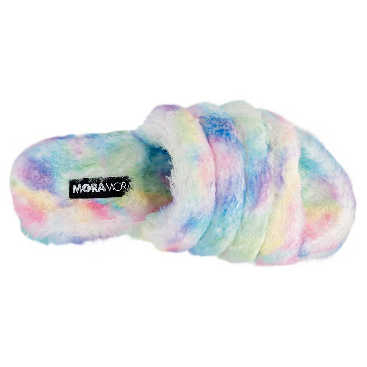 Pantuflas Exterior Textil Color Multicolor Para Mujer De Moramora