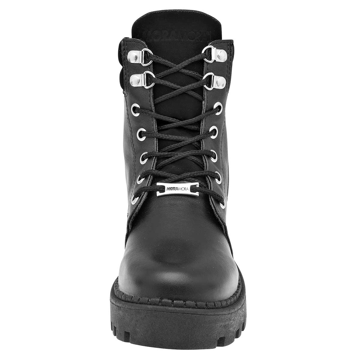 Bota casual Exterior Sintético Color Negro Para Mujer De Moramora