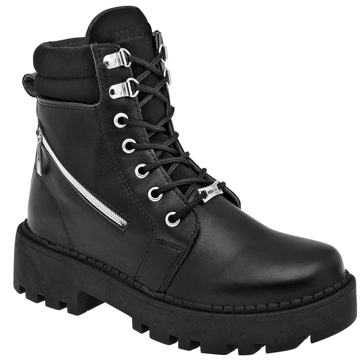 Bota casual Exterior Sintético Color Negro Para Mujer De Moramora