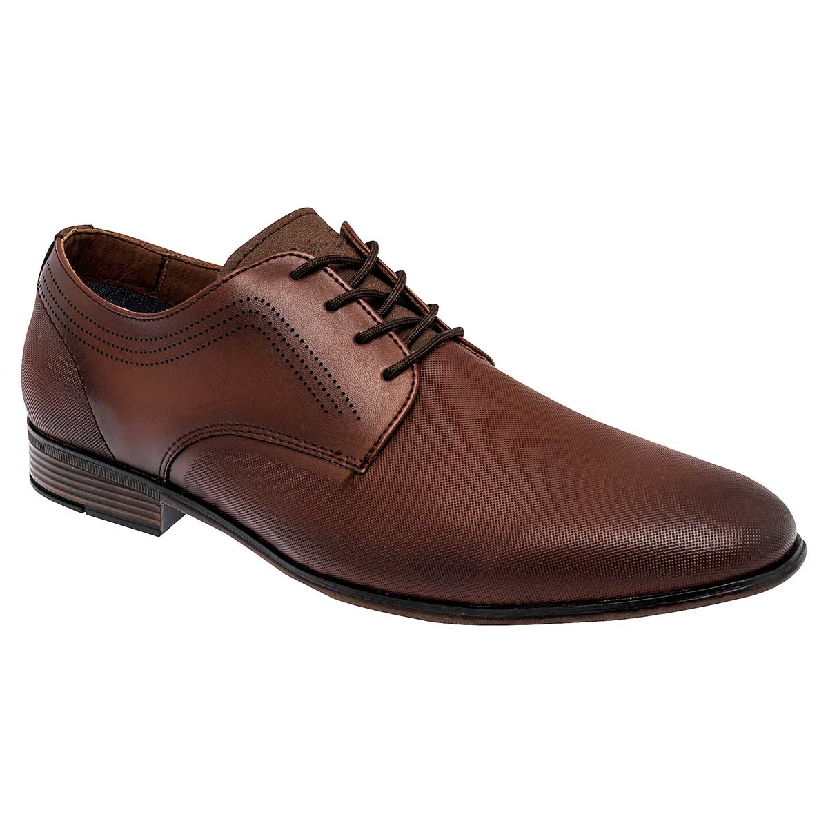 Zapatos de vestir Exterior Piel sintética Color Café Para Hombre De Negro Total