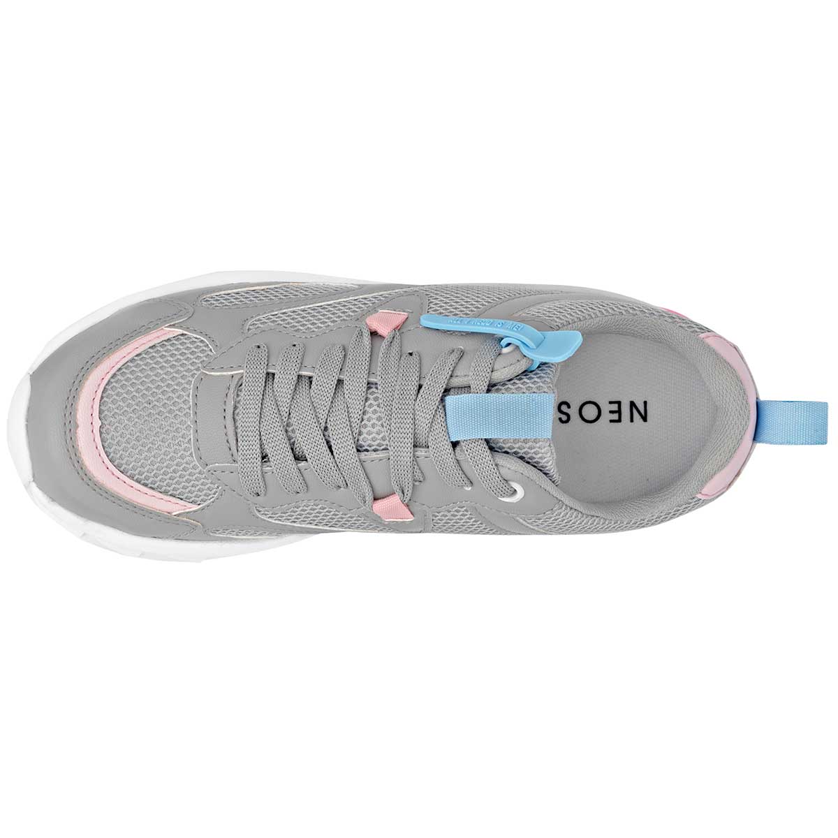 Tenis tipo deportivo Exterior Sintético Color Gris Para Mujer De Neosport