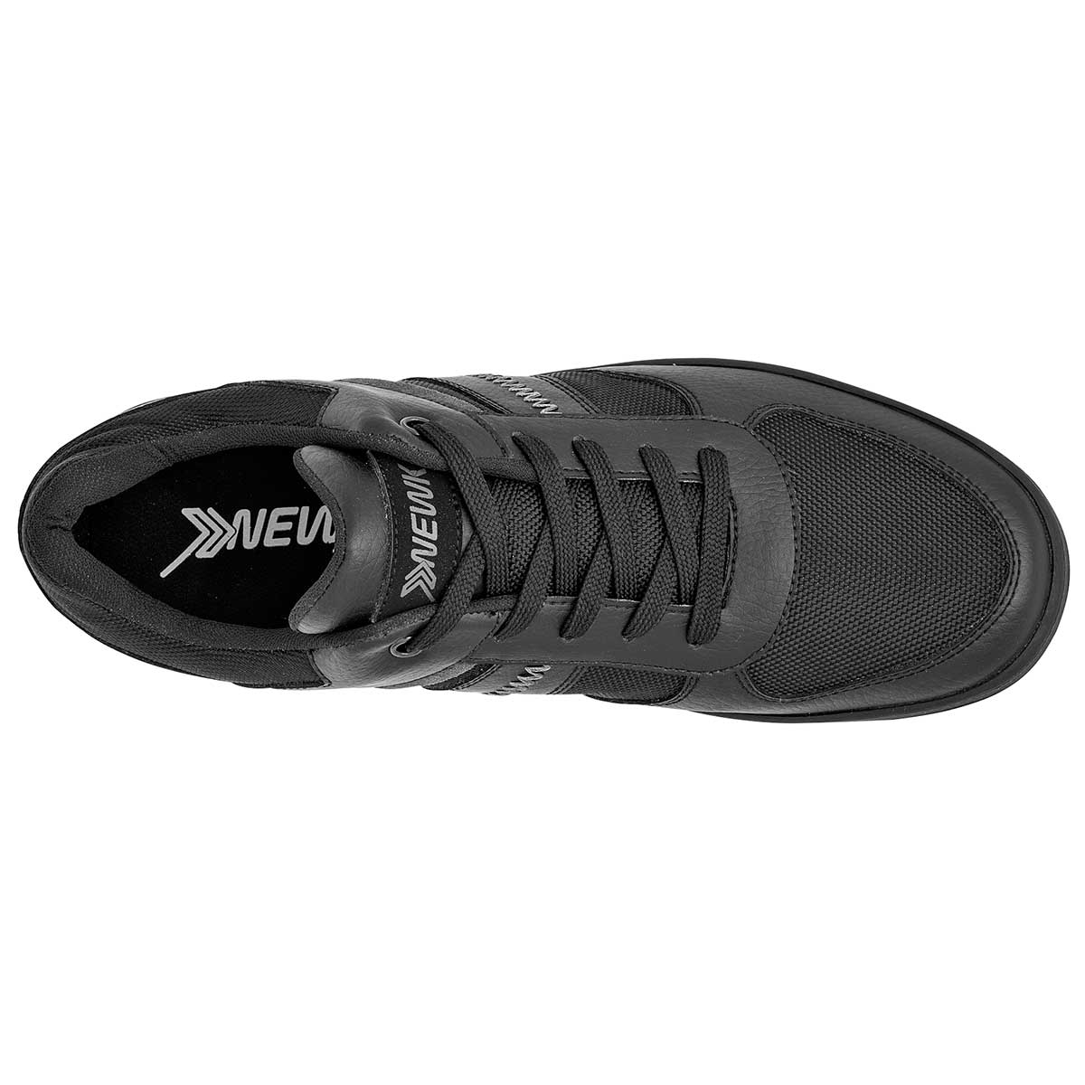 Tenis con cordones Exterior Sintético Color Negro Para Hombre De Newk