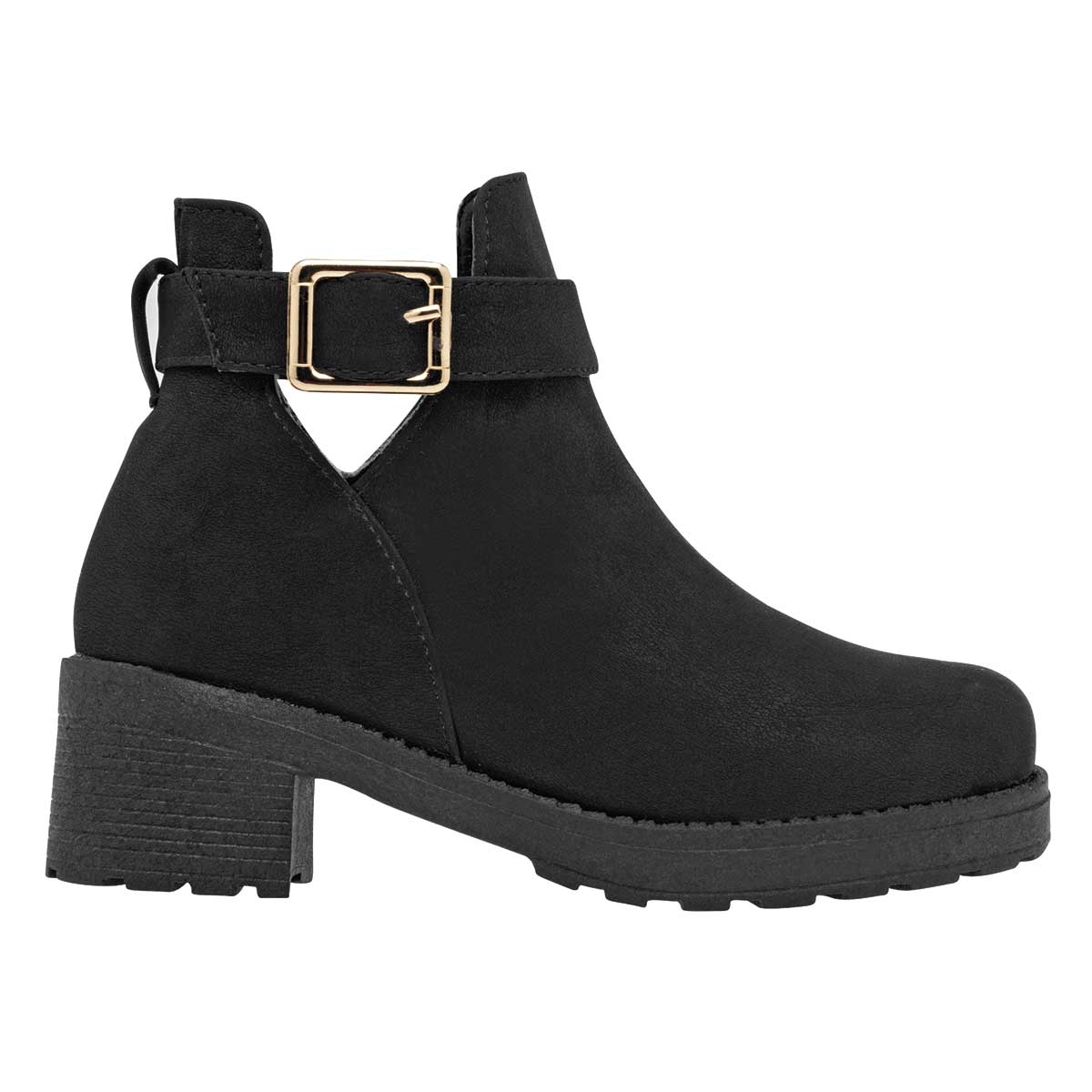 Botas Exterior Sintético Color Negro Para Niña De RBCOLLECTION