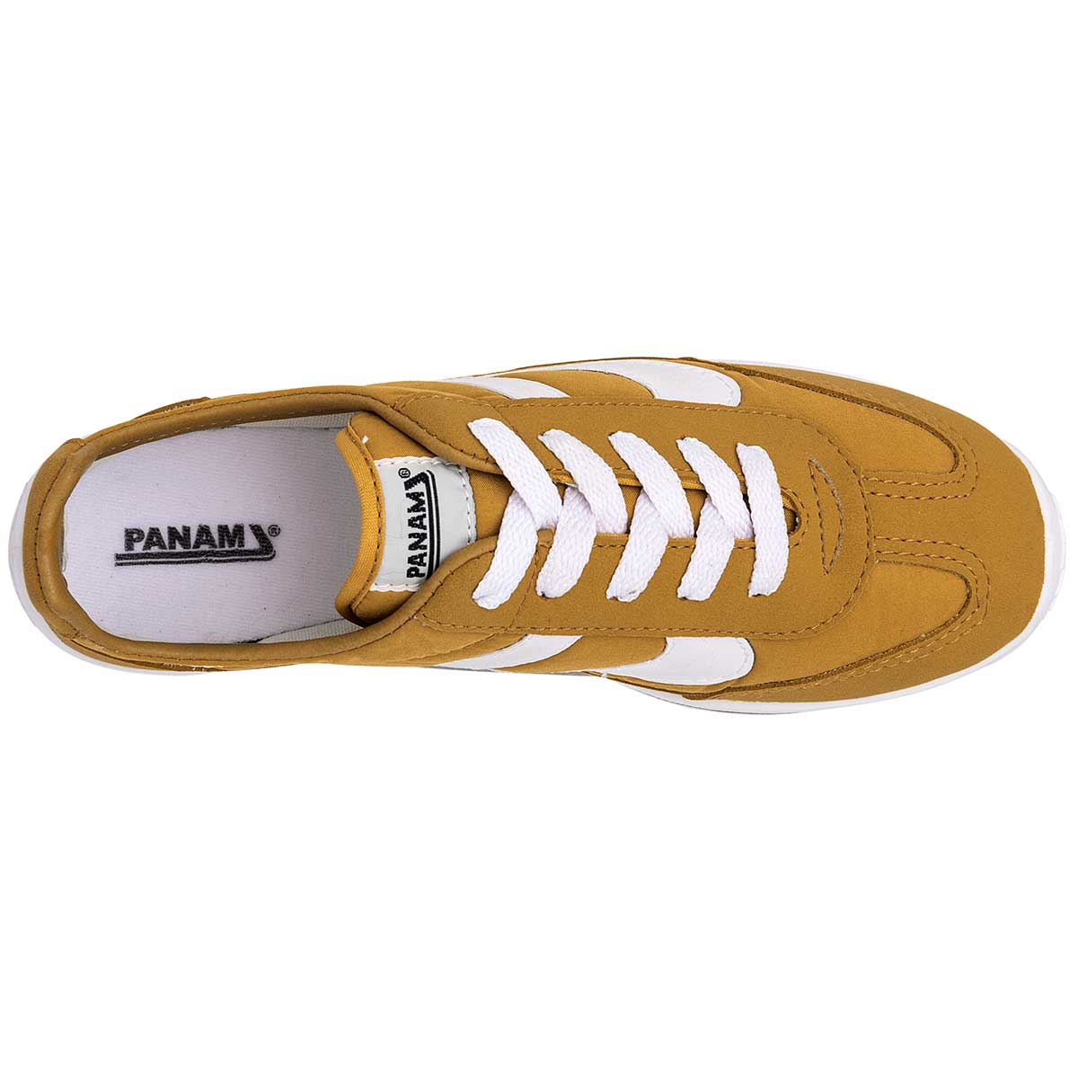 Tenis con cordones Exterior Sintético Color Camel Para Mujer De Panam