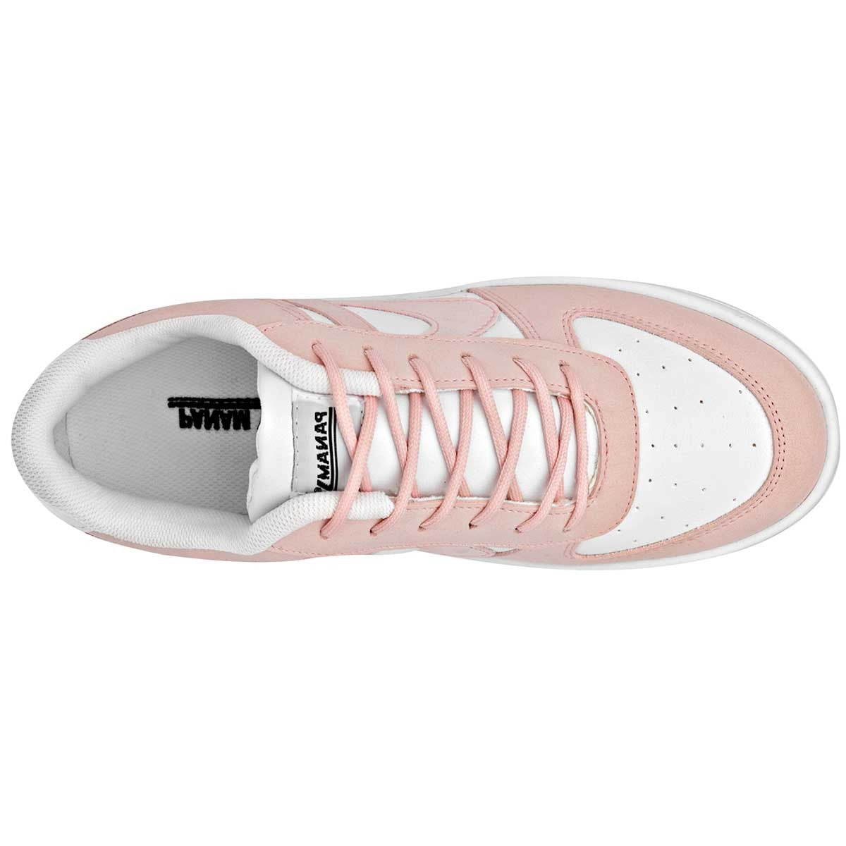 Tenis con cordones Exterior Sintético Color Rosa Para Mujer De Panam