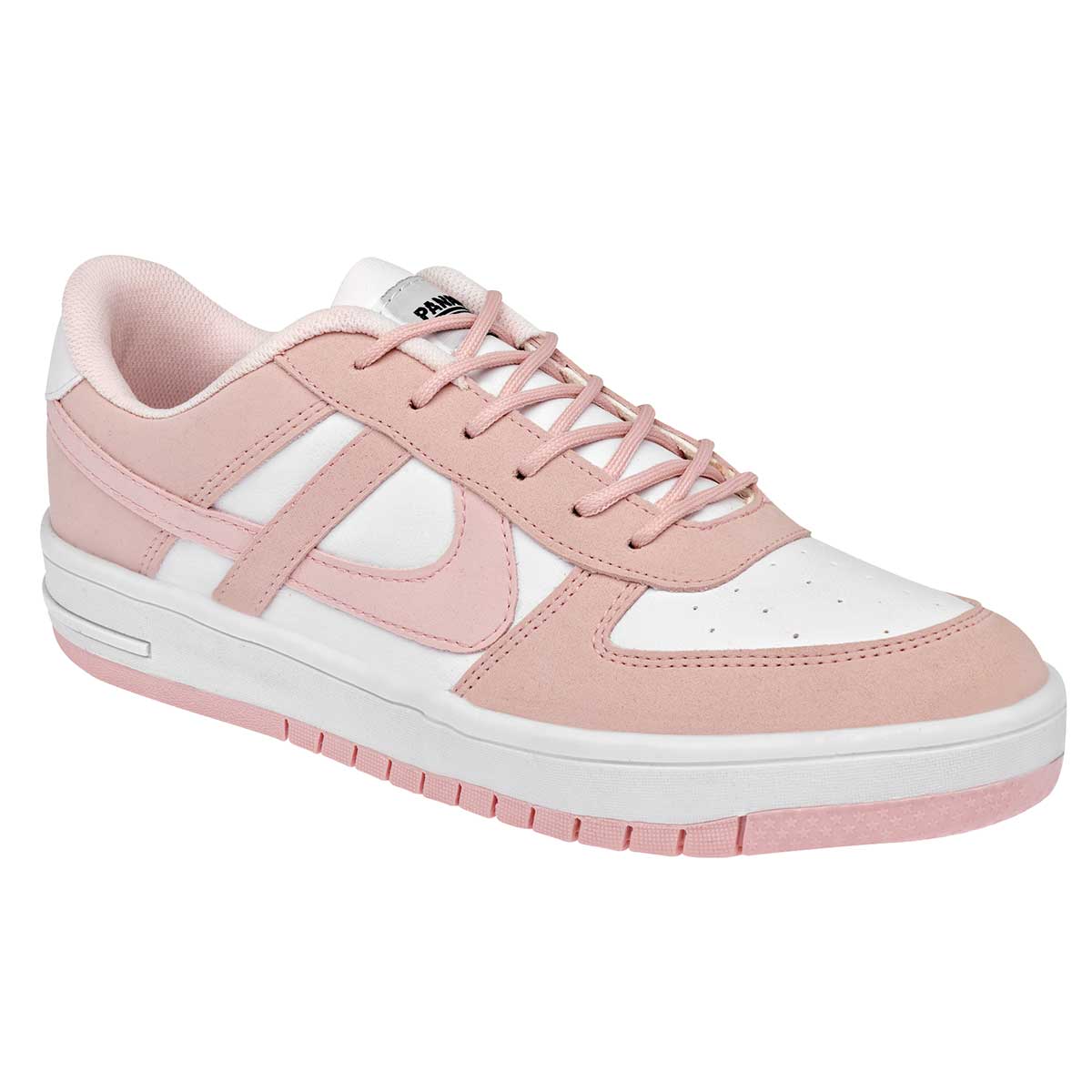 Con cordones Exterior Sintético Color Rosa Para Mujer De Panam