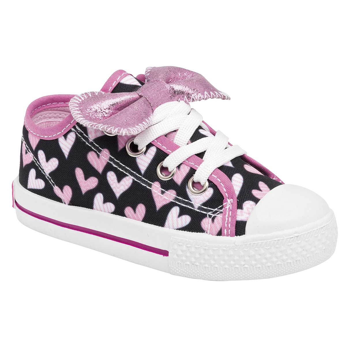 Tenis urbanos Exterior Textil Color Negro Para Niña De Esmeralda