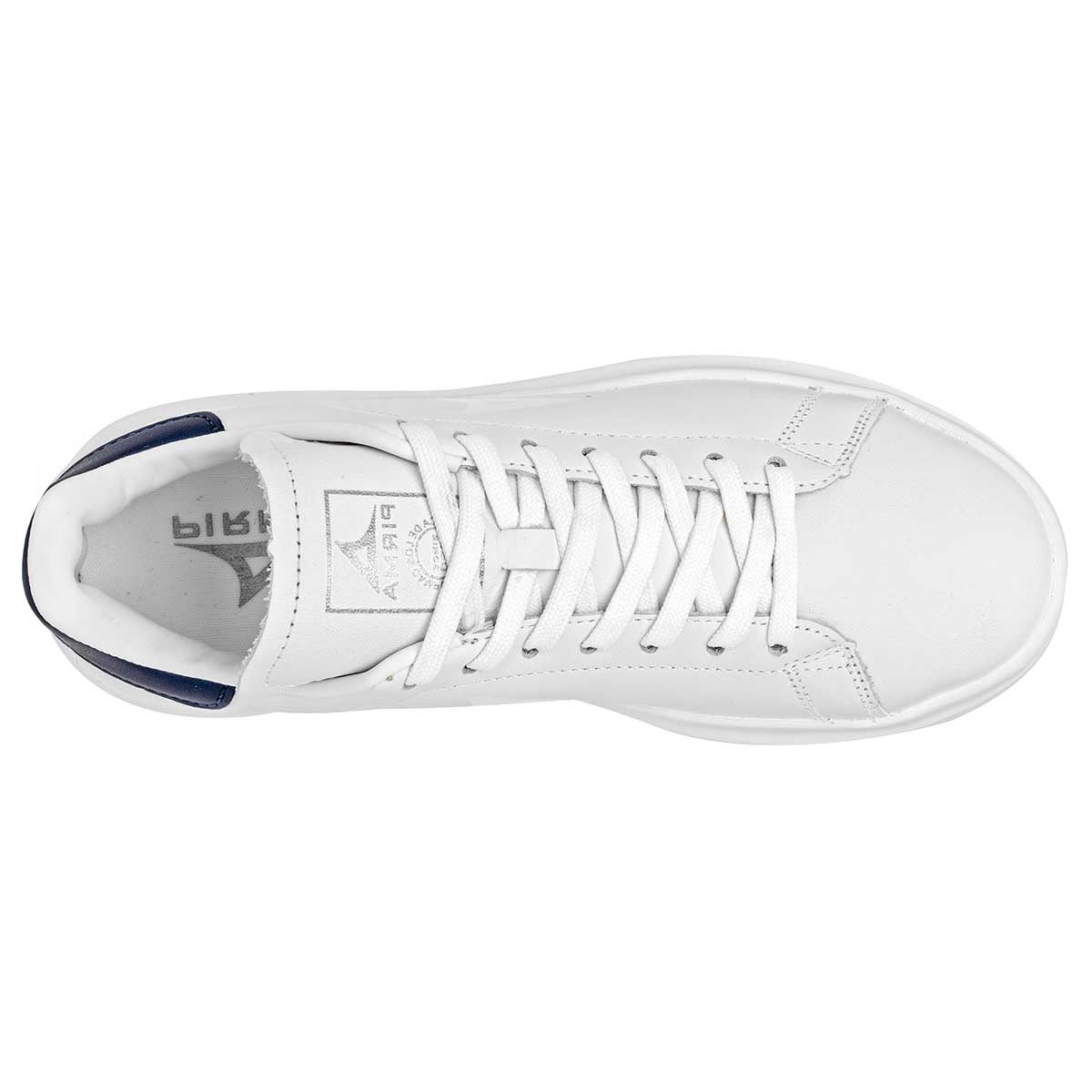 Tenis con cordones Exterior Sintético Color Blanco Con Marino Para Mujer De Pirma