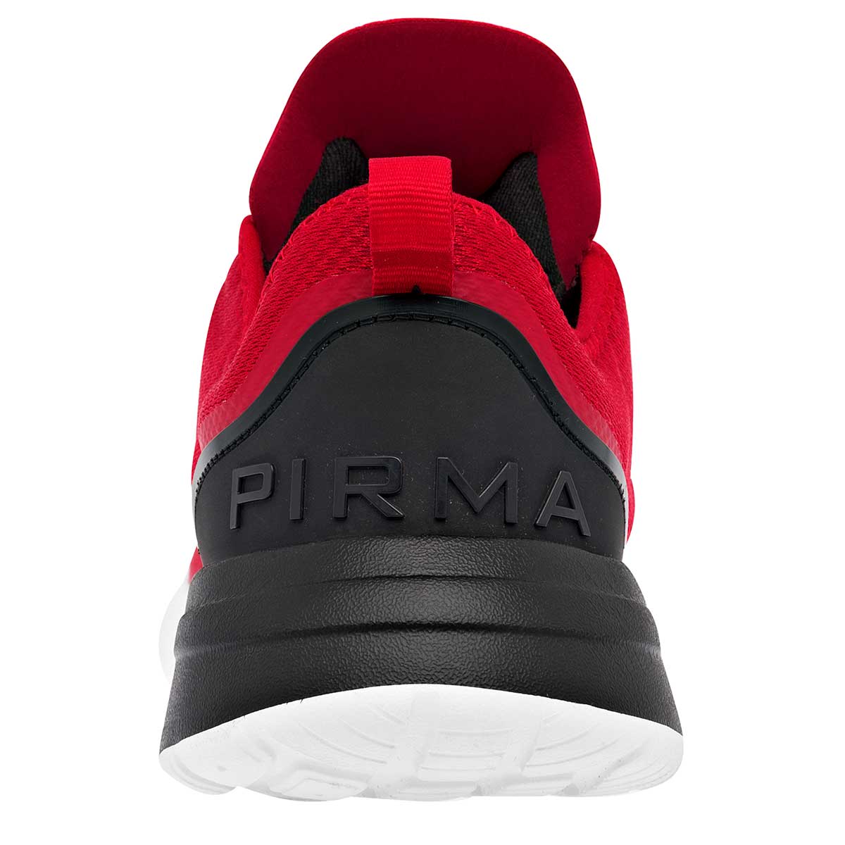 Tenis deportivos Exterior Textil Color Rojo Con Negro Para Hombre De Pirma