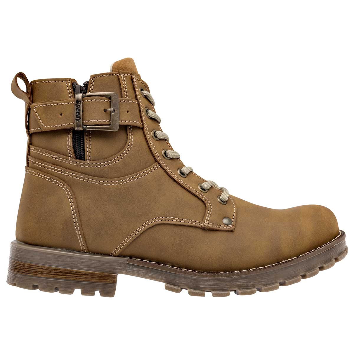 Botas casuales Exterior Sintético Color Camel Para Hombre De Romanos