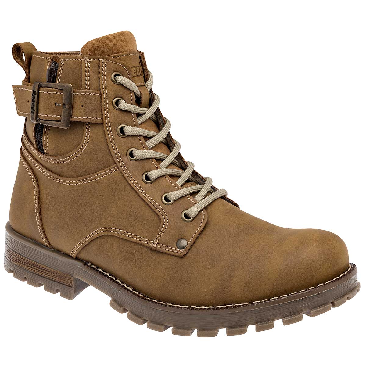 Botas casuales Exterior Sintético Color Camel Para Hombre De Romanos