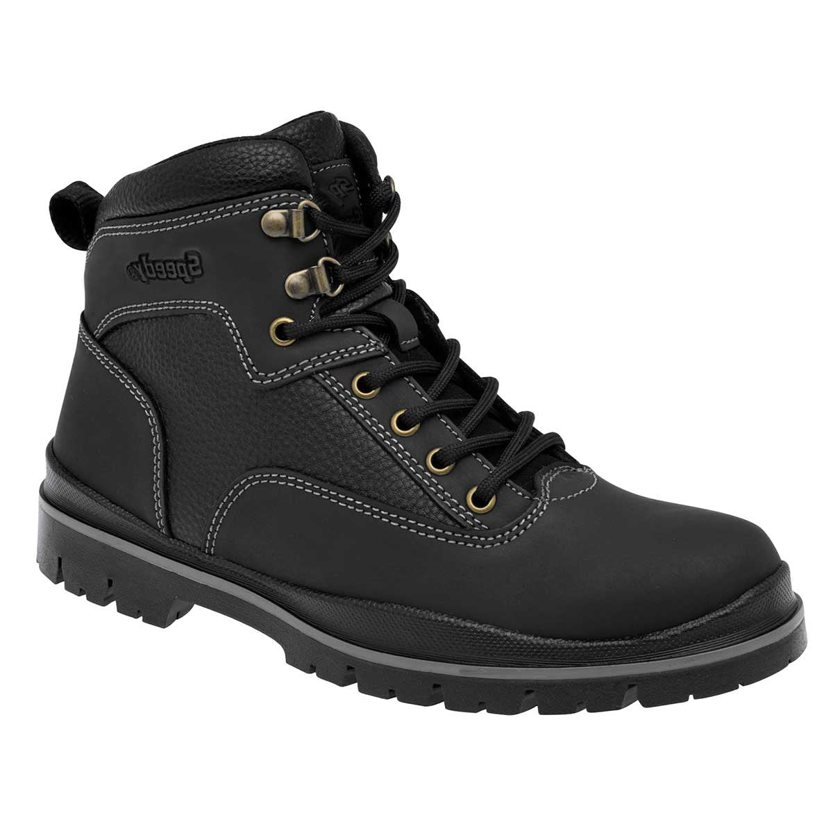 Botas casuales Exterior Sintético Color Negro Para Hombre De Romanos