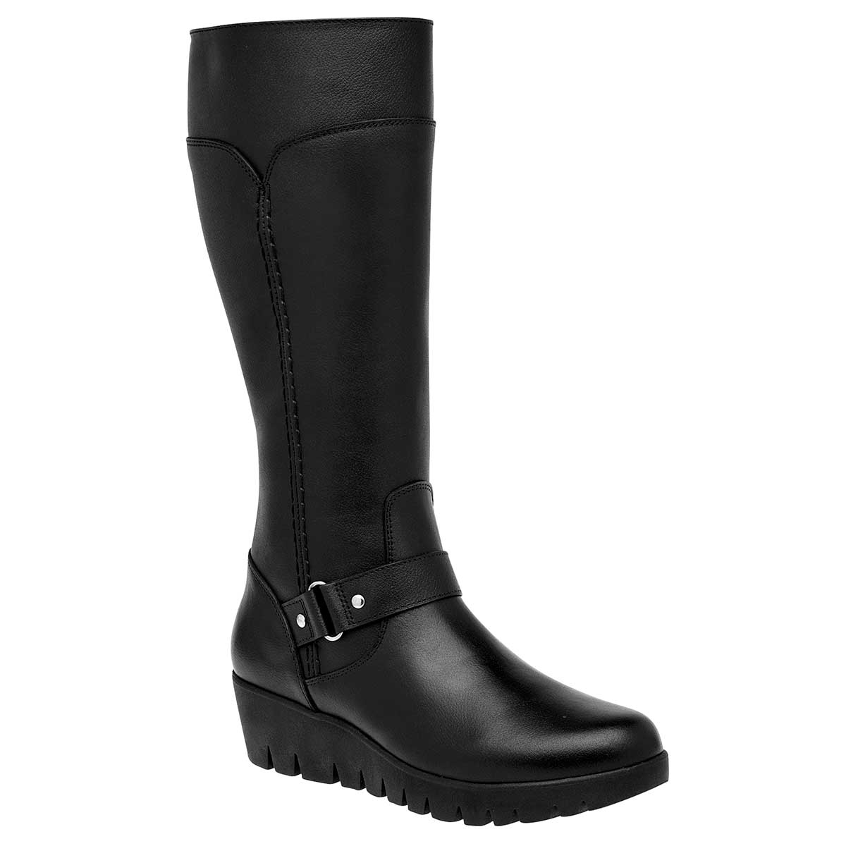 Botas altas Exterior Piel Color Negro Para Mujer De Seducta