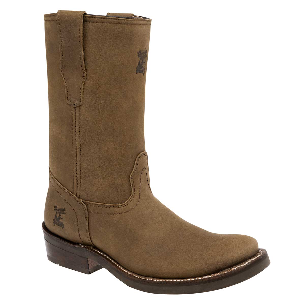 Botas western Exterior Piel Color Café Para Hombre De Trankas Boots