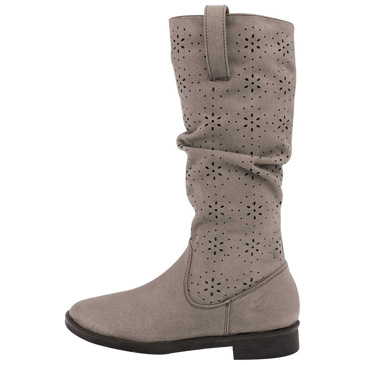 Botas Exterior Textil Color Beige  Para Niña De Tropicana