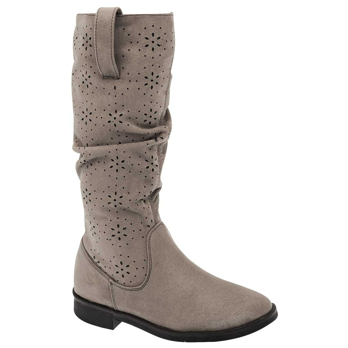 Botas Exterior Textil Color Beige  Para Niña De Tropicana