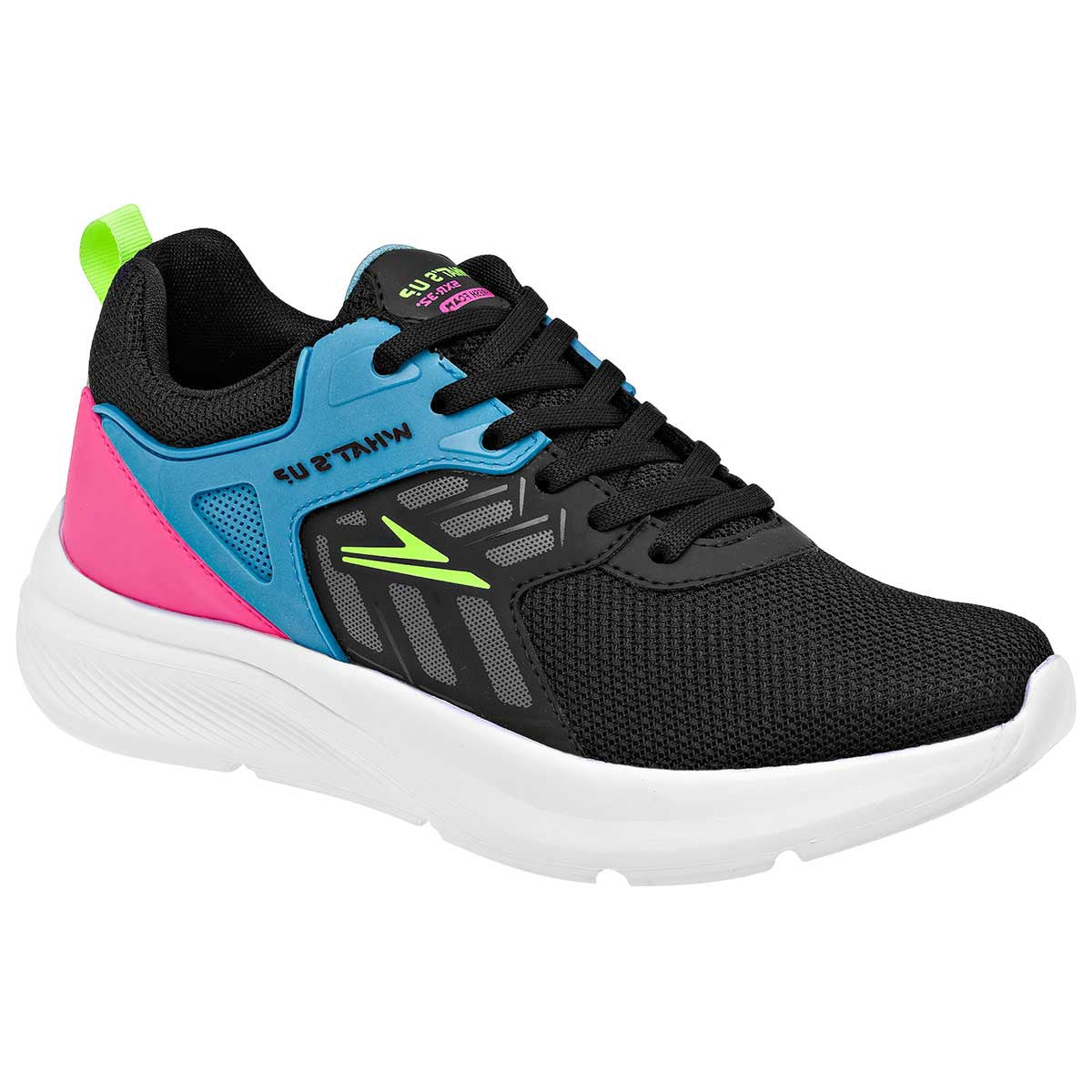 Tipo deportivo Exterior Sintético Color Negro Para Mujer De What's U?